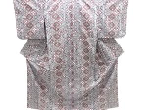 花蜀江文織り出し西陣お召着物